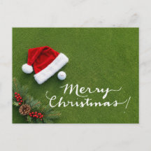Golf jul på Putting Green God Jul