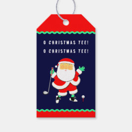 Golf jul presentetikett