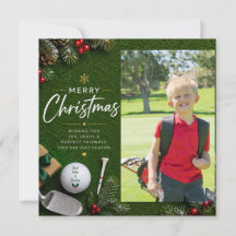 Golf Jul Skapa Ditt Eget Foto