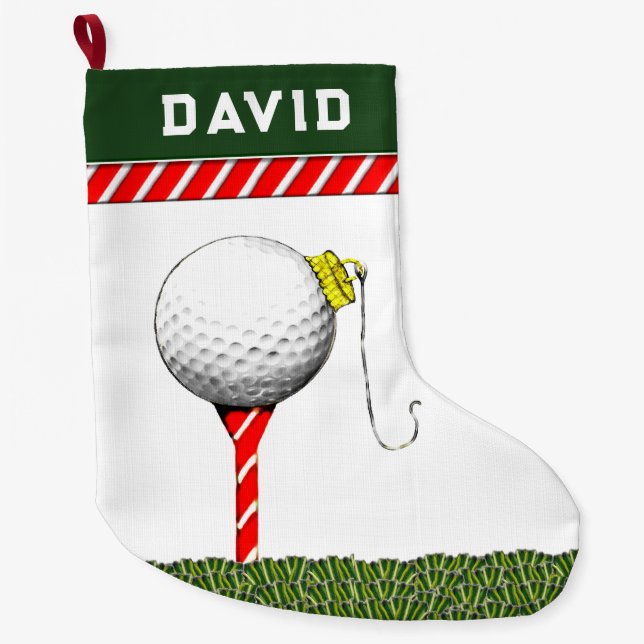 Golf jul stor julstrumpa (Framsidan)