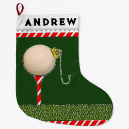 Golf jul stor julstrumpa