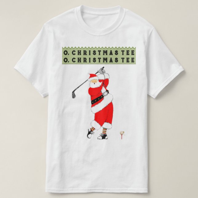 Golf jul t shirt (Design framsida)