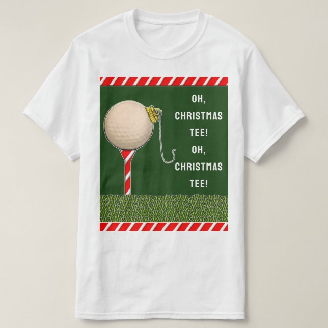 Golf jul t shirt (Design framsida)