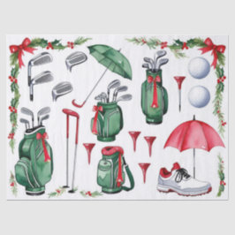 Golf jul-tema presenter till golfare
