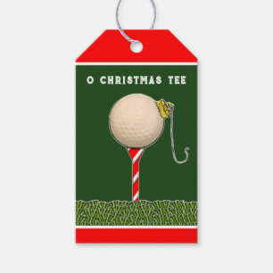 Golf-Juletiketter Presentetikett