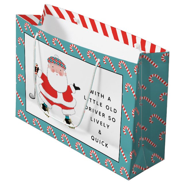 Golf-julgåva (Framsidan Vinklad)