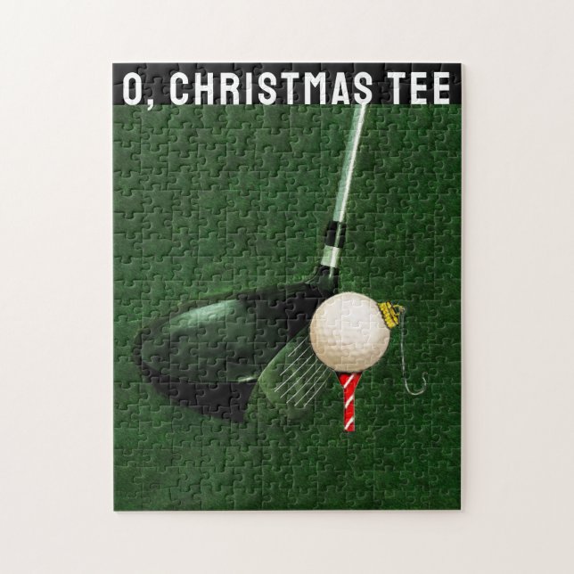 Golf julhelg pussel (Vertikal)