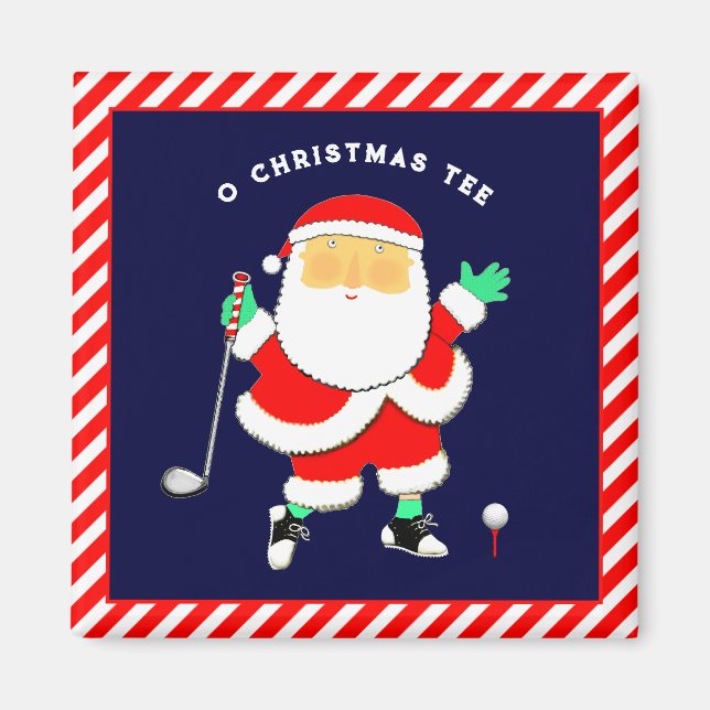 Golf julklappsfyllare magnet (Framsidan)