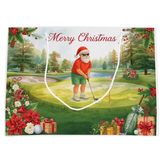 Golf julpresenter för golfare (Framsidan)