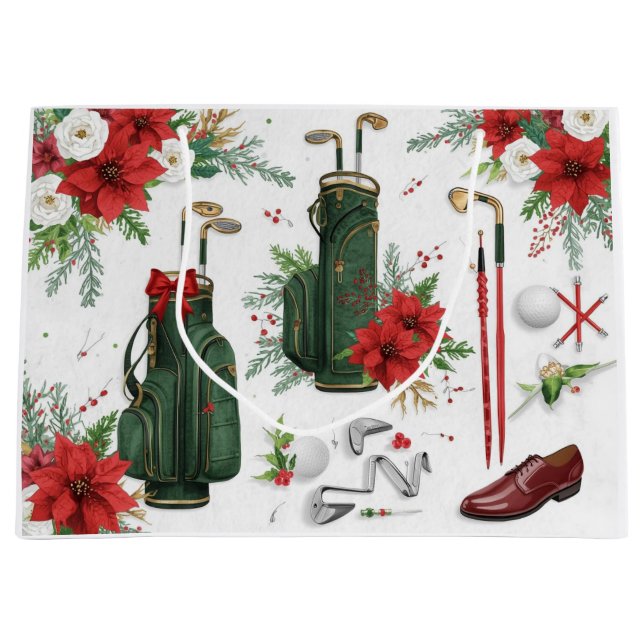 Golf julpresenter till golfare (Framsidan)