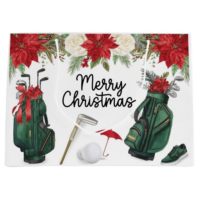Golf julpresenter till golfare (Framsidan)