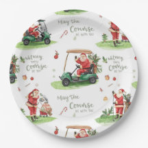 Golf-jultomten Golfer..
