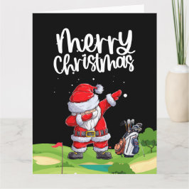 Golf Jultomten i golfbanor Kort