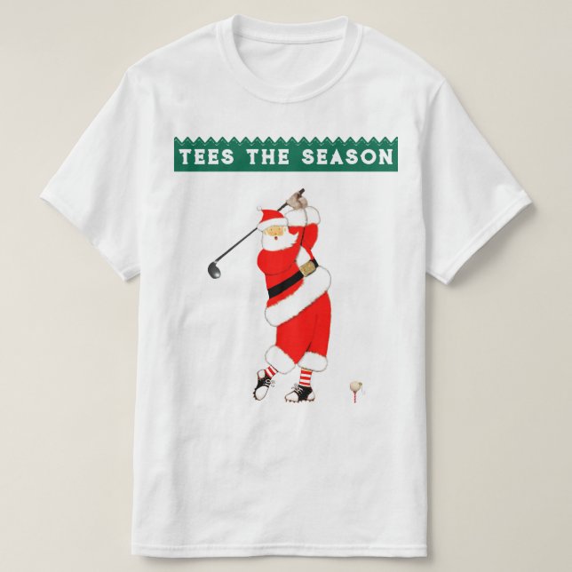 Golf jultröja t shirt (Design framsida)
