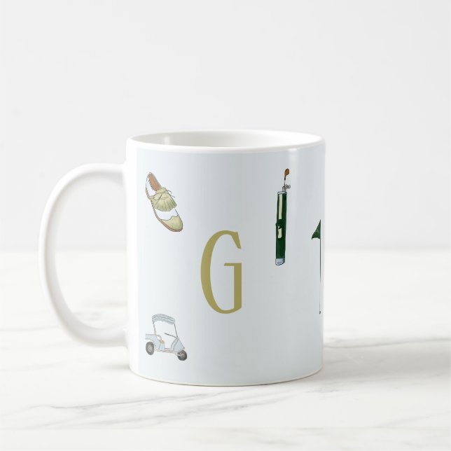 Golf Kaffemugg (Vänster)