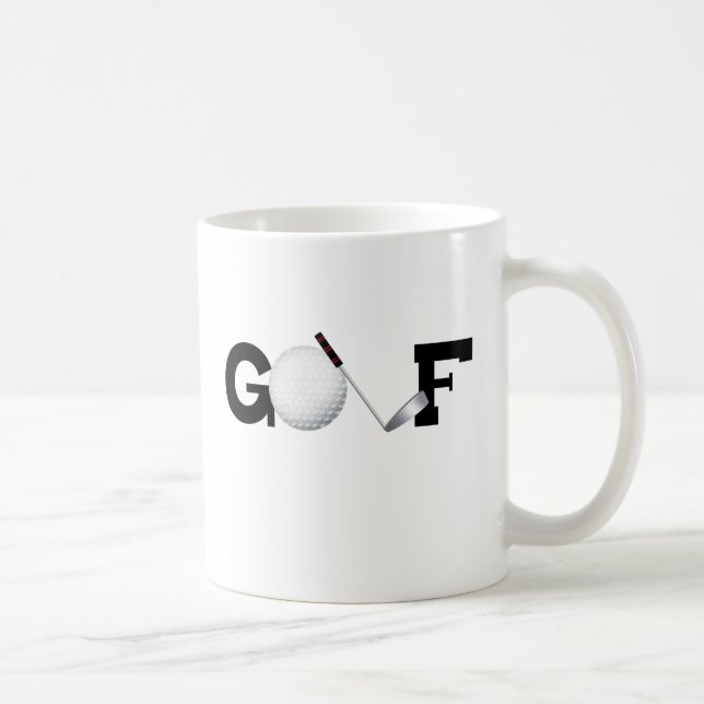 Golf Kaffemugg (Höger)