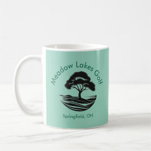 Golf Klubb Logotyp Mugg