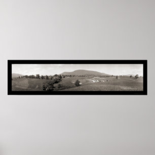 Golf Klubb Manchester Photo 1911 Poster