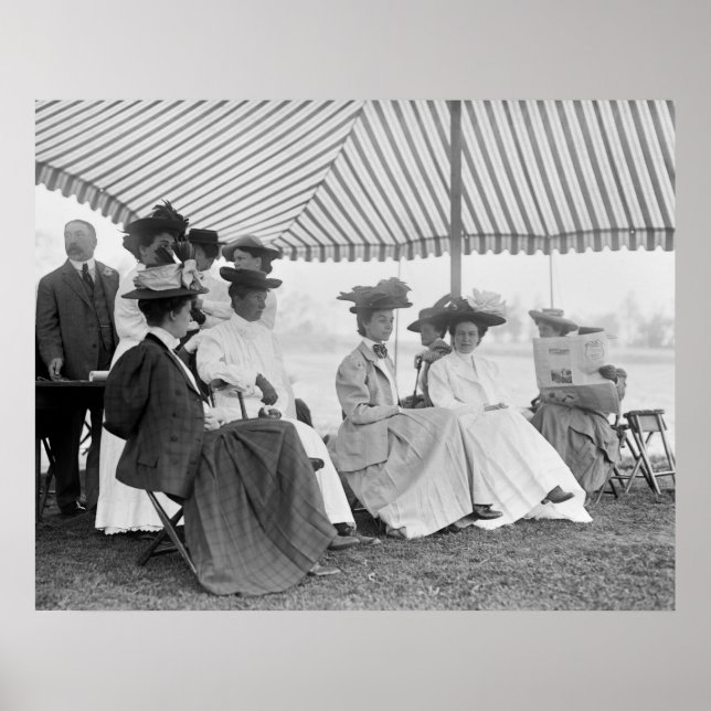 Golf Klubb Mode, 1908 Poster (Framsidan)