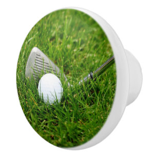 Golf Klubb och Golf Boll Knopp