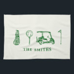 Golf Kökshandduk<br><div class="desc">Ta in gröntens charm i köket med vårt Golf Kitchen Towel. Perfekt för golfentusiaster, den här handduken har lysande golftematiska illustrationer som ger en lekfull men sofistikerad beröring till din hemmadekant. Vår kökshandduk är designad för både stil och funktionalitet, och är konstruerad av högkvalitativa, absorberande material. Oberoende av om du...</div>