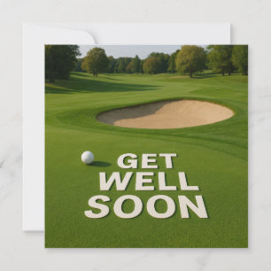 Golf kommer snart att få text nära bunker för golf