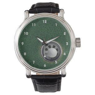 Golf Kopp och Boll på Gröntarna Armbandsur