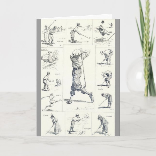Golf Kort (Framsida)
