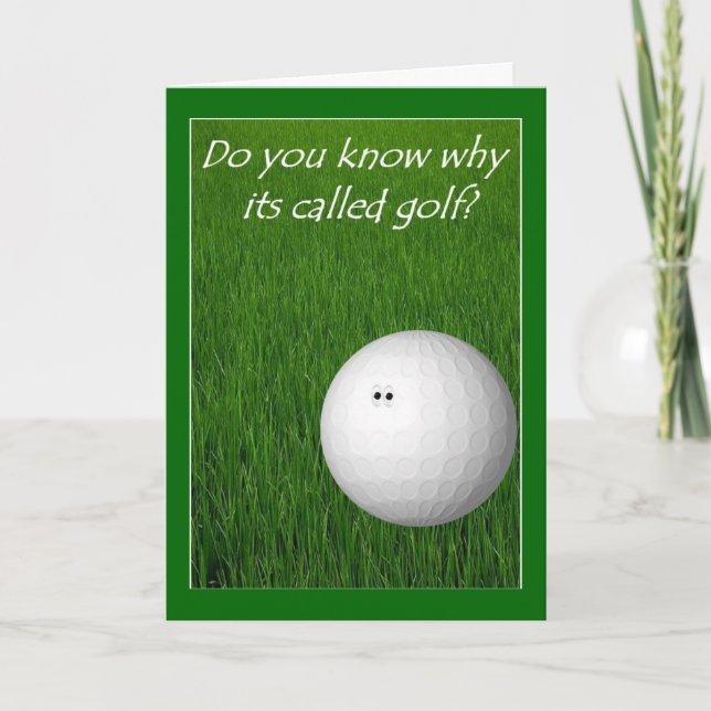 Golf Kort (Framsida)