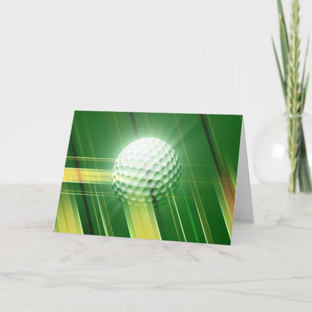 golf kort (Framsida)