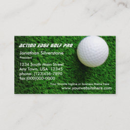Golf-kort Visitkort