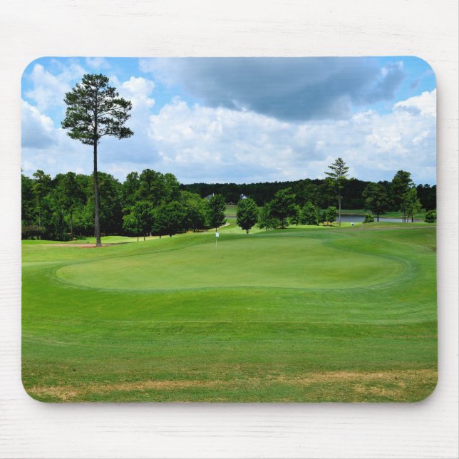 Golf-kurslandskapets musknapp musmatta (Framsidan)