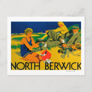 Golf Kusten Promotional Poster Vykort