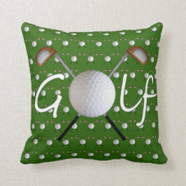 Golf kvadrerar kudder kudde