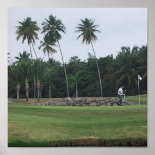 Golf Land Klubb Poster