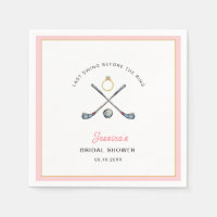 Golf "Last swing before ring"-Möhippan