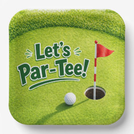 Golf Låt oss ha en Par-Tee Putting Green-fest