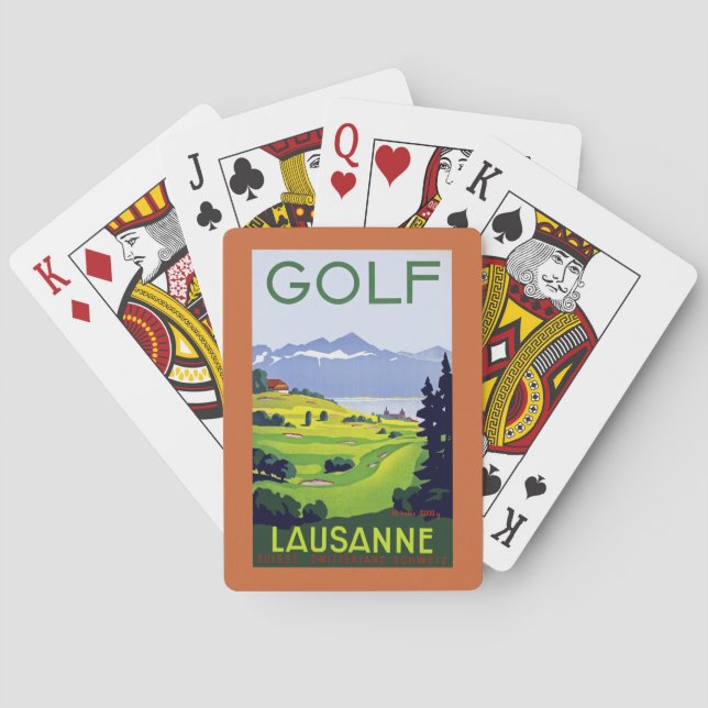 Golf ~ Lausanne Kortlek (Baksidan)