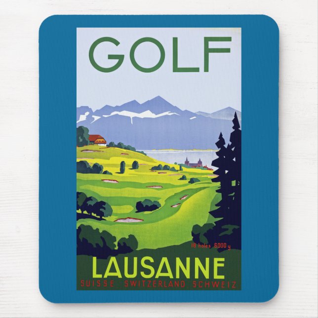 Golf ~ Lausanne Musmatta (Framsidan)