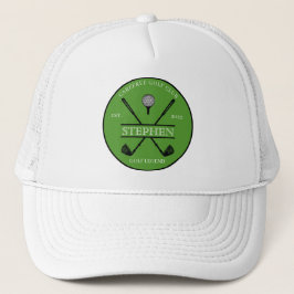 Golf Legend Cross Club Green Keps