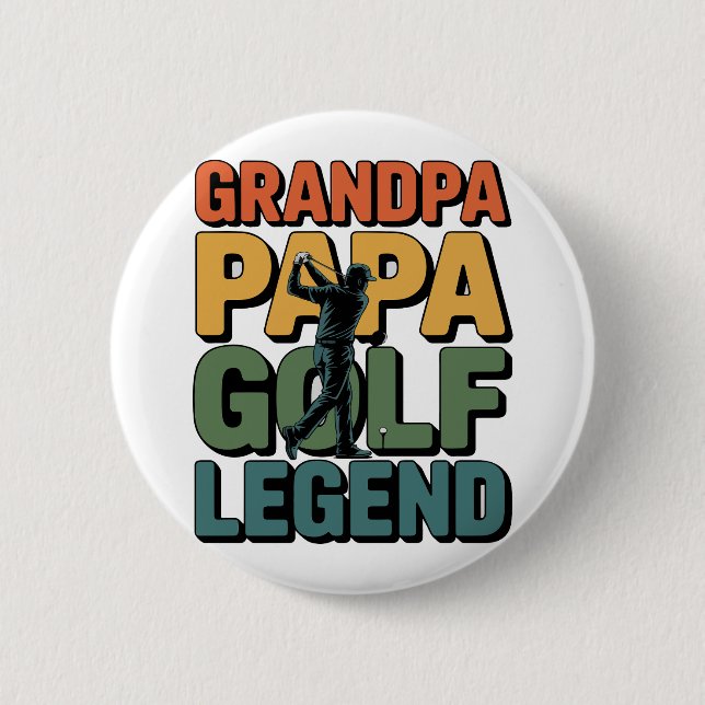 Golf Legend Grandpa Pappa Knapp (Framsida)