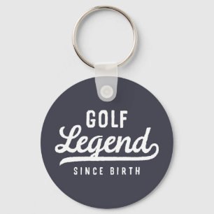 Golf Legend sedan Birth Funny Modern Vintage Nyckelring
