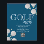 Golf Lessons Vuxen Children Business Flyers<br><div class="desc">Golf Flyers for Promotional Events</div>