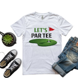 Golf Let's Par Tee för golfare