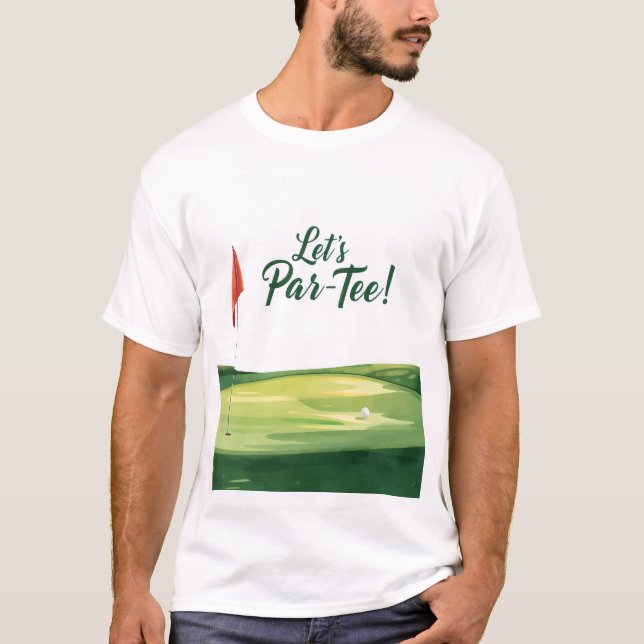 Golf Let's Par Tee på golfbanan (Framsida)