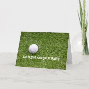 Golf Life är bra när du är Golfing Kort