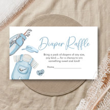 Golf Little Putter Baby Shower Blöja Lotteri