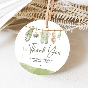 Golf Little Putter Baby Shower Gåvor Etiketter