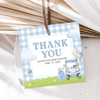 Golf Little Putter Baby Shower Gåvor Etiketter