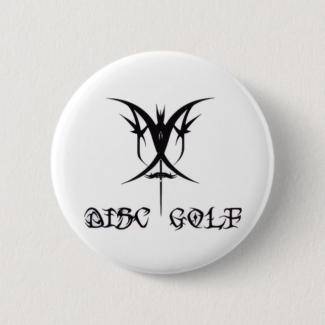 Golf-Logotyp på stamdisk Knapp (Framsida)